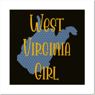 West Virginia Girl Posters and Art